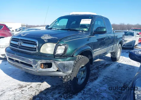 2002 Toyota Tundra Ltd V8 from USA, damaged, VIN 5TBBT48172S237243